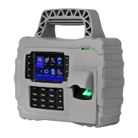 Terminal biométrico de control de presencia portátil por huella digital ZK S-922